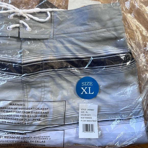 NY Yankees Swim Trunks - Picture 8 of 8